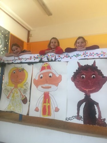 Příprava na příchod Mikuláše a jeho družiny